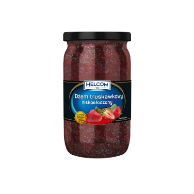 Uogienė braškių su mažiau cukraus, HELCOM, 840 g
